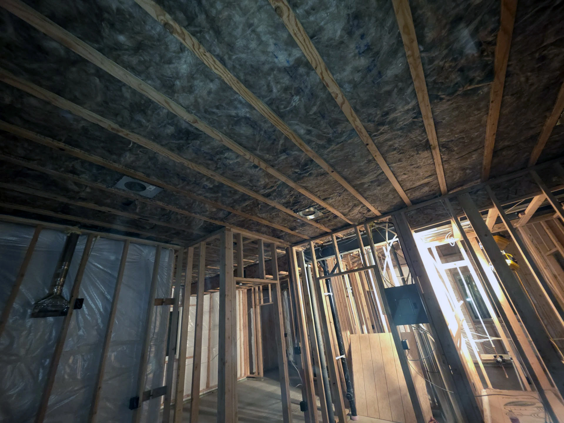 Batt insulation installation in Pueblo Colorado